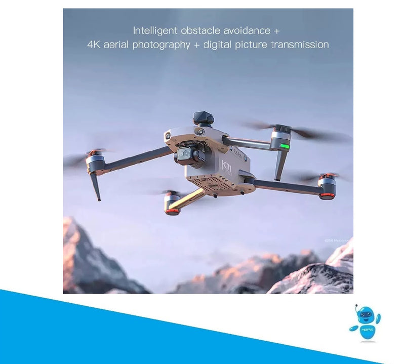 Drone Profesional Gps 4k Sensor